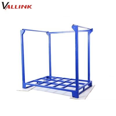 China Welded Metal Stackable Stackable Industrial Logistic Movable Nestainer Storage For Warehouse for sale