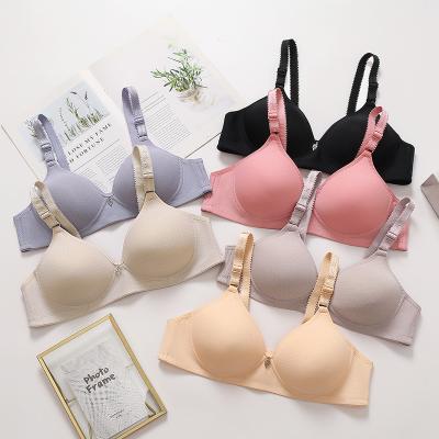 China Breathable Push Up Luxury Bra Deep V Big Sexy Lace Underwear Plus Size Women's Underwear Bra For Women for sale