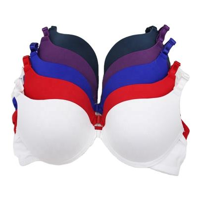 China One Piece Front Closure Sexy Front Openable Bra Designs Latest Fashion Ladies Sexy Front Narrow Bra for sale