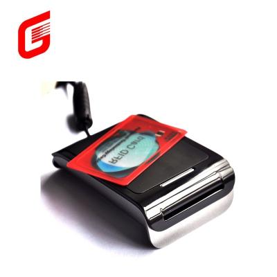 China 106Kbps Card Reading and Writing Dual Interface S9 Contactless IC Card Reader for Easy for sale