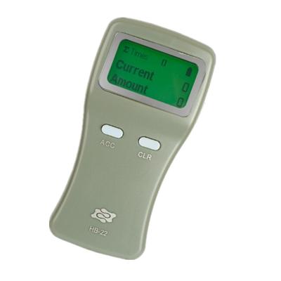 Cina HB-22 Contatore di carte intelligenti in plastica portatile con LCD grafico e spessore della scheda di 0,25 mm in vendita