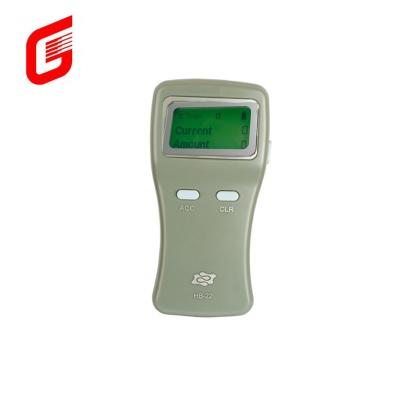 China Plastic HB-22 Automatic Handheld Portable Card Counter Single Card Slots for sale