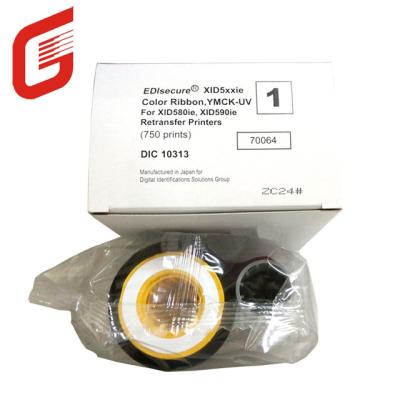 China Original Printer Ribbon for XID 8600 Card Printer Color UV Ribbon DIC10313 YMCK-UV for sale