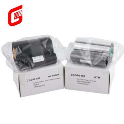 China Original CX7000 Card Printer Ribbon CY-340-100 Prints 1000 Prints/roll at Affordable for sale