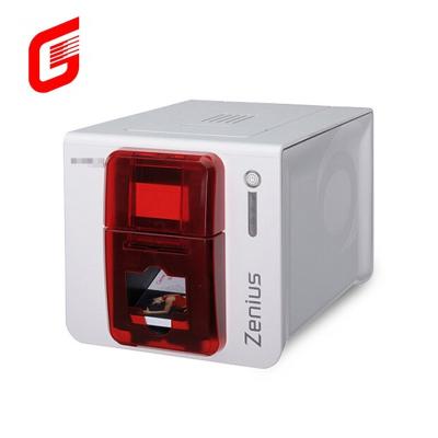 Китай Печатный аппарат Evolis Zenius для печати ПВХ-идентификационных карт 195 x 205 x 315 мм черный скорость печати 400-500 карт/час продается