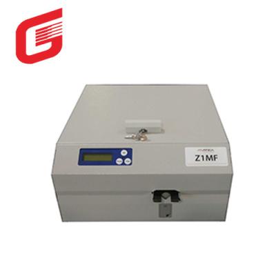 China Steel printing coding machine pressing out prominent letters and numbers on the surface of the PVC card convex coding machine for sale