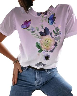 China 2022 New Anti-Wrinkle Fashion Designer Casual T-shirt Women Silk Shirts Blouse for sale