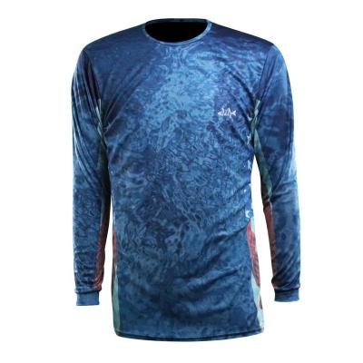 China Anti-UV Long Sleeves Hoodie Custom UV Protection Fishing Shirts for sale