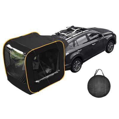 China Wholesale Cabin Rear Waterproof Awning Tent SUV Anti Bite Extended Type Pop Up Car Foldable Camping Tent for sale