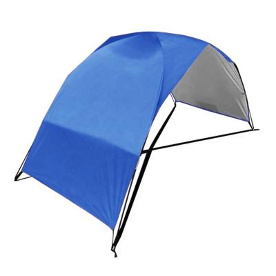 China New Camouflage/Field Game Sunshade Canopy Design UV Protect Rainproof Beach Camping Tent With Sandbags for sale