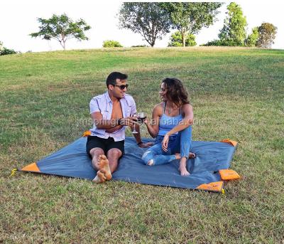 China Outdoor Activity Largest Sand Proof Beach Sheet Picnic Available Covering - Portable, Lightweight, Quick-drying, for sale