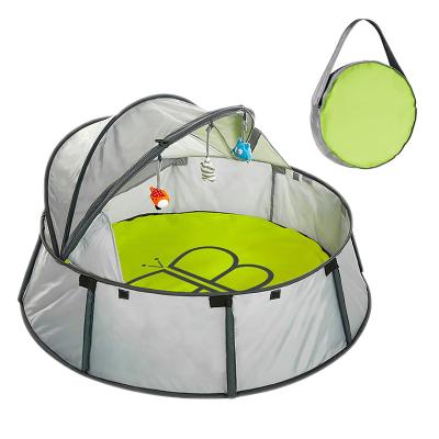 China Anti UV Free Install Bobo Ball Pool Anti Noise Infant UV Mosquito Folding Baby Playpen Easy Tent for sale