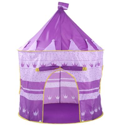 China Portable Children Folded Toy Outdoor Indoor Play Tent Folding Children's Room Wholesale Purple Game for sale