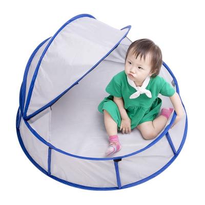 China Anti UV Outdoor Sunscreen Infant Toy Ball Pool Pop Up Care In Seconds Portable Baby Playpen Tent for sale