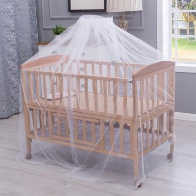 China Wholesale Canopy Dome Polyester Baby Crib Baby Crib Hanging Crib Mosquito Net for sale