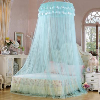 China Wholesale Princess Crown Pleated Curtains Bed Canopy Girls Favorite Dome Mosquito Netting for sale