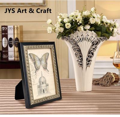 China Home Decoration JYS Tailored Frames Vintage Ornate Shabby Chic Picture Frames Wooden Photo Frames To Wall Hang UK for sale