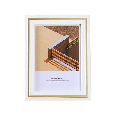 China Classic Home Decoration JYS Solid Wood Picture Frame 3X3 4x6 Inch (10x15 cm) Picture Frame - White - Picture - Glass Front for sale