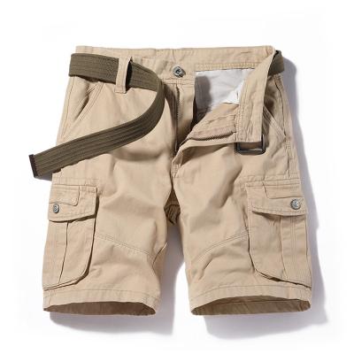 China Breathable High Quality Khaki Tender Mens Cargo Shorts With Pockets Mens Pile Cargo Duty Pant for sale