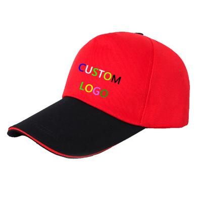 China COMMON Adjustable Embroidered Cotton Golf Hats Mens Baseball Cap Custom Logo for sale