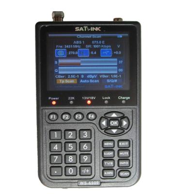 China Satlink WS-6909 DVB-S and DVB-T Combo, Digital SAT Finder and Terrestrial Signal Finder in Running SATLINK WS-6909 for sale