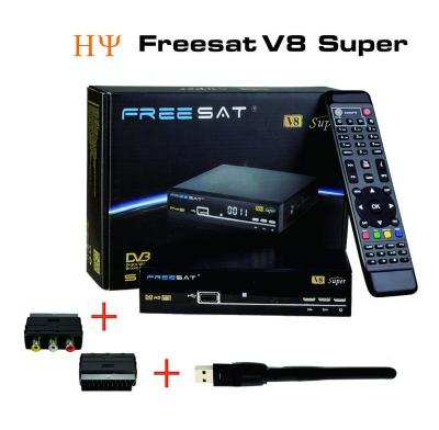 China Freesat V8 iks 3G.GPRS Super Power Vu HD Receiver HD dvb-s2 mpeg4 hd WIFI Receiver Sharing Freesat v8 Freesat Super v8 Super for sale