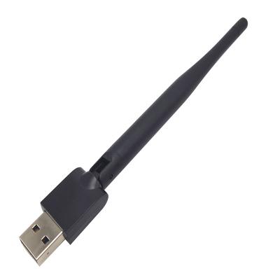 China Antenna 150Mbps RT5370 802.11n USB High Speed ​​External Wifi Driver Freesat v7 USB WiFi Antenna freesat v8 v8 wifi wireless antenna for sale