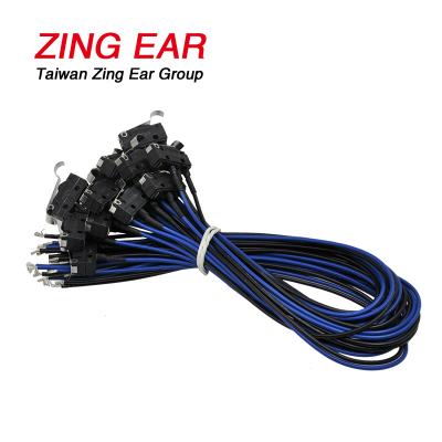 China Home Appliance Zing Ear Car Control With Wire Microswitch Industrial Control Custom Micro Switch for sale