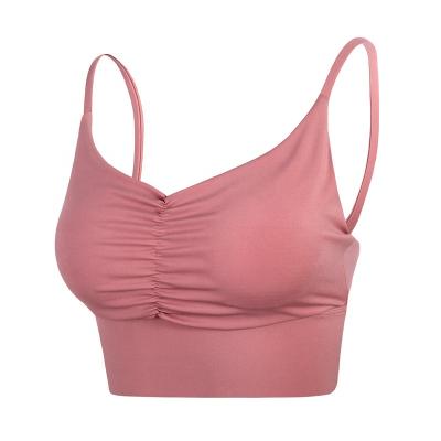 China Wholesale Anti-Static Yoga Bra Tops Custom Made Bra Women Gym Sports Trainer Yoga Clothes High Elastic Bra Top Fitness for sale