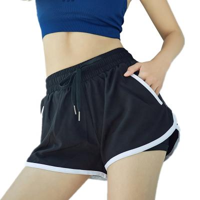 China Anti-Static Summer Sports Yoga Abbreviations Shorts Women Gym Running Shorts OEM Fitness Clothes Workout Breathable for sale