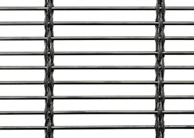 China Architectural Wall Cable Decorative Wire Mesh Woven Panels SS 304 for sale