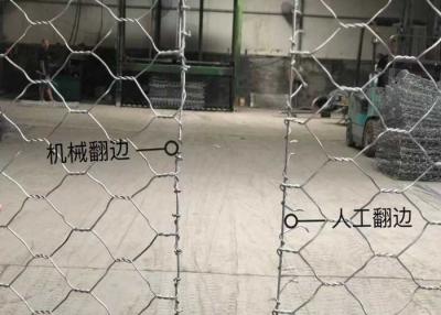 China 200g galvanisierte Loch-Größe Draht-Metall-Gabions-Korb-80*100mm für Bewässerungs-Arbeit zu verkaufen