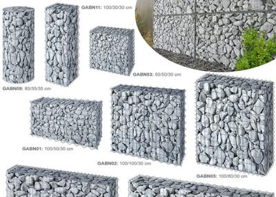 China Malla soldada con autógena amistosa Gabions, caja anti de Eco del plantador de Gabion de la corrosión para la yarda en venta