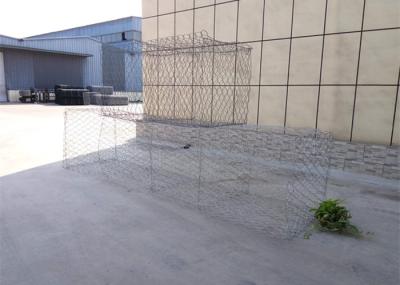 China Flexible Galfan Gabion Baskets , Harshest Environments Gabion Mesh Cage for sale