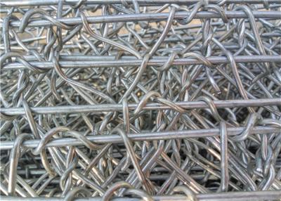 China Versterkt Gabion-Draadnetwerk/Gegalvaniseerde Muurmand 60 * 80 Mm-Gatengrootte Te koop