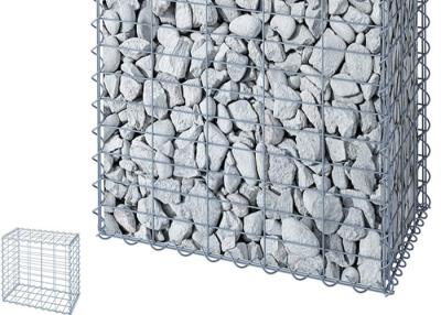 China Zinc Aluminum Galfan Gabion Baskets , Welded Wire Gabion Baskets Erosion Protection for sale