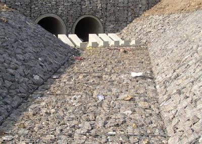 China Colchão tecido de  Gabion/colchão de aço do rio para forros do canal à venda