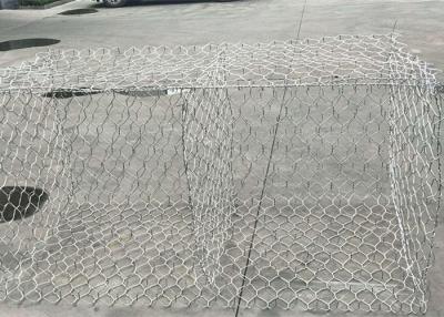 China Flexible Hexagonal Gabion Box , Steel Mesh Gabions For Bank Control for sale