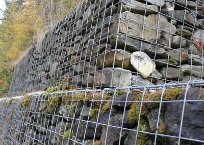 China Malha soldada revestida Galfan Gabions de 10% para a estabilização da terra à venda