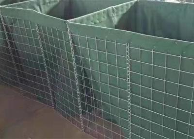 China Galvanized Welded Military Gabion Box Security Military Defensive Barrier With Sand for sale