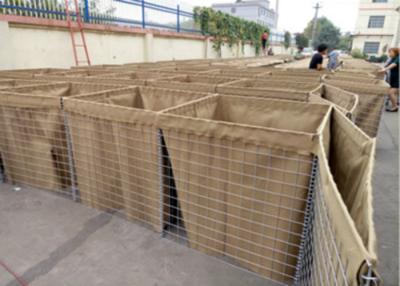 China Durable Welded Military Sand Gabion Box Wall Defensive Barrier With Sand For Defence for sale