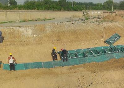 China PP Geotechnical Bags itary Bunker Galfan Metal Gabion Baskets for sale