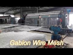 pvc coating thickness 0.5mm gabion basket mesh galvanized for slope stabilization