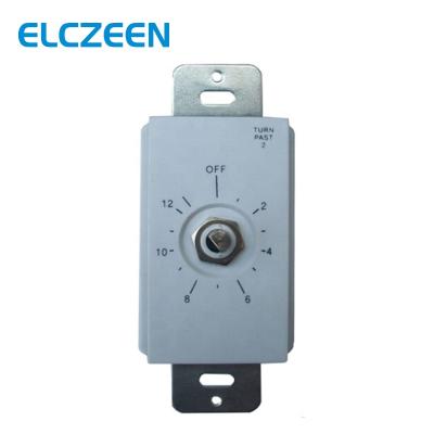 China Clockwise switch of metal timer or plastic programmable small wall for sale