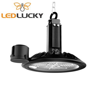 China Warehouse 80W 110W 150W 180W 220W Highbay Lighting Waterproof IP66 165lm/W UFO Led High Bay Lights For Warehouse for sale