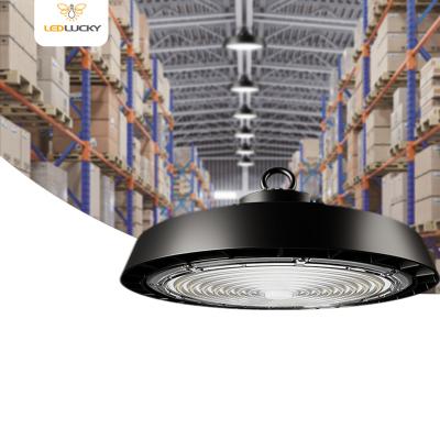 China Warehouse High Bay Led Motion Light DOB Eye Protection Flame Proof UFO Explosion Proof High Bay Light 200W 250W Dimile With Sensor for sale