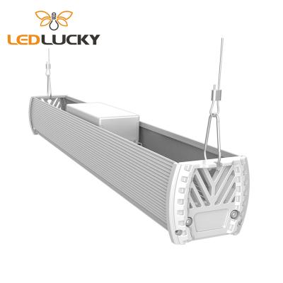 China Warehouse 2Ft 4Ft Led Garage 150W 15000 Lum Industrial Linear Light Industrial Linear High Bay Light For Tunnel Warehouse for sale