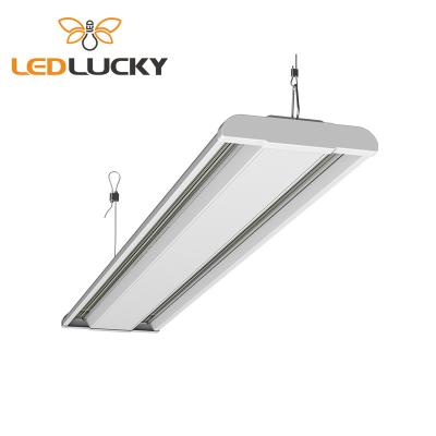 China Warehouse China Shipping Led Linear High Bay Light Motion Workshop Fixture Enec 150W Led Linear High Bay Light For Industry for sale