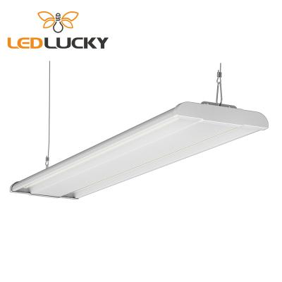 China Warehouse Led Linear High Bay Light For Dimming To Suspend Industrial Tubu Low Brightness 80-200W Led Linear High Bay Light For Factory With Sensor for sale