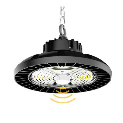 China Commercial Industrial Led Highbay Warehouse Lighting Fixture Light Outdoor Garage Lamp 100W 150W 200W Waterproof UFO Led High Bay Lights for sale